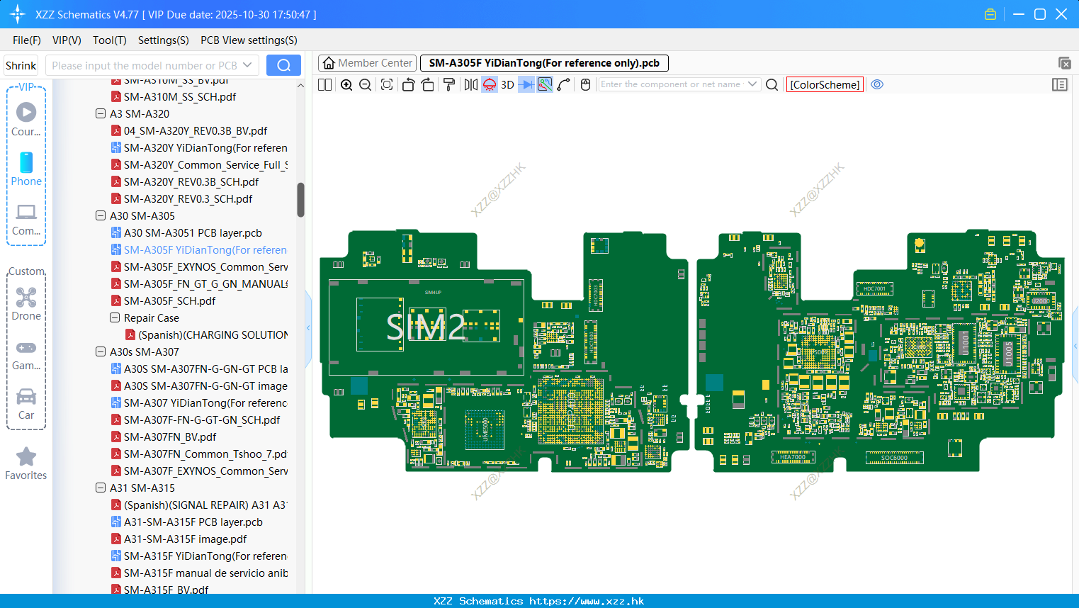 Samsung SM-A305F bitmap(For Reference Only)